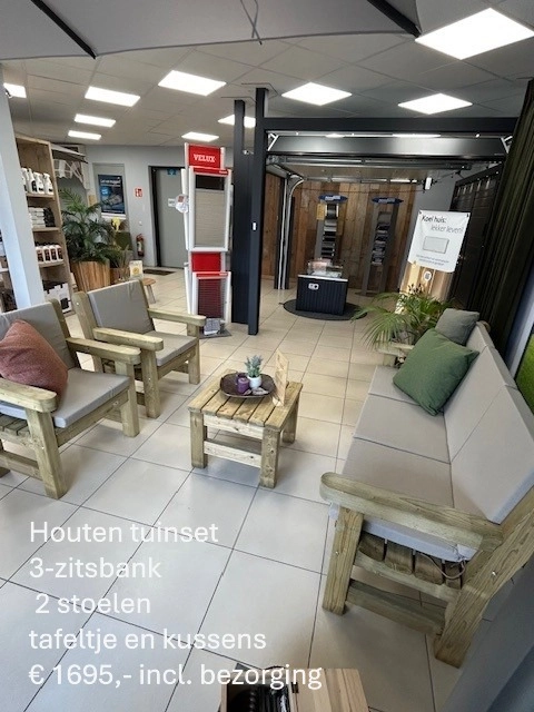 Houten Tuinset