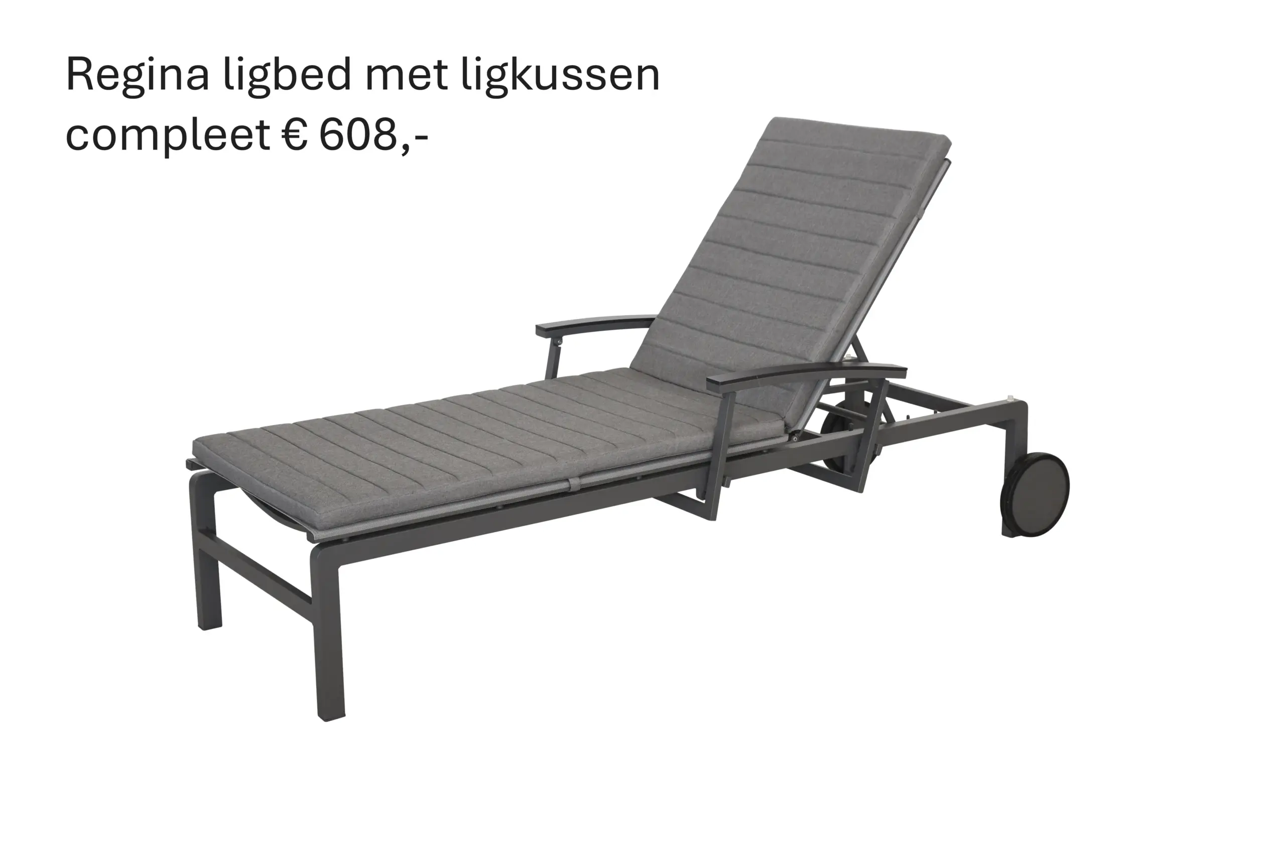90475 91056 Regina Sunbed With Reclining Arms And Wheels Matt Carbon 01