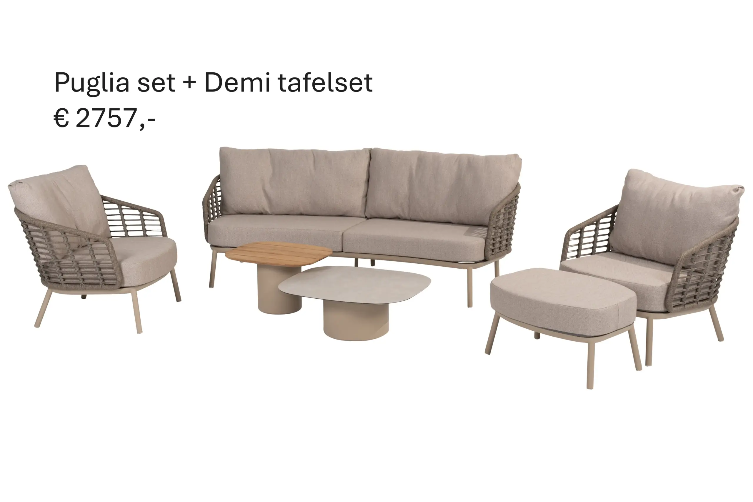 91630 91631 91632 Puglia Lounge Set With Footstool And Demi Set Of Coffeetables 01