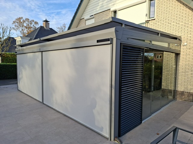 Tuinkamer Gesloten Zijkant