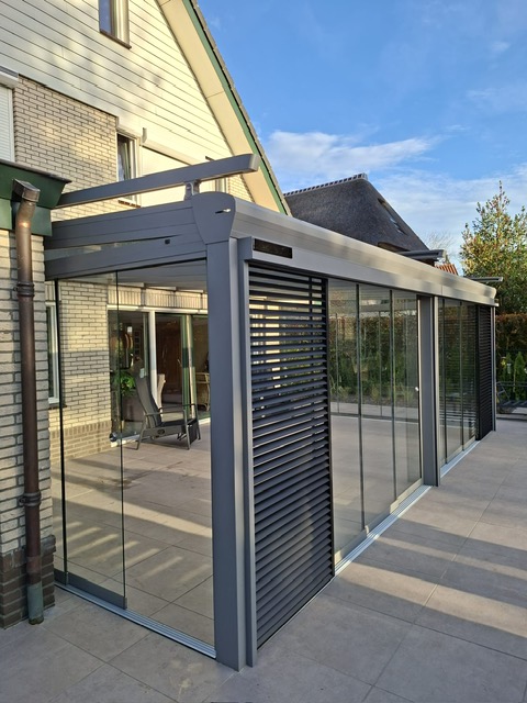 Tuinkamer Zij Aanzicht